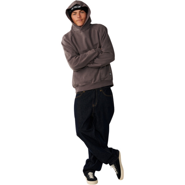 2026 Rip Curl Mens Premium Surf Hoodie 0AWMFL - Deep Mushroom